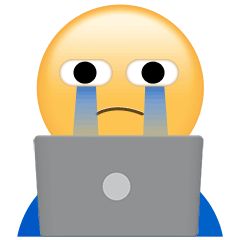 小黄脸哭泣GIF动图表情包图片