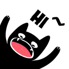红嘴猫表情包gif 可爱猫咪动态表情包图片