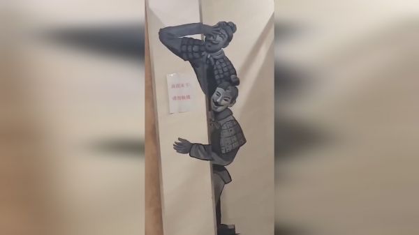 设计师真是个人才，厕所拍下这一幕，吓老娘一跳！
