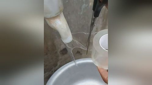 废弃双面胶巧制漂亮水晶球，超实用生活小技巧！
