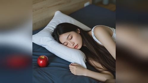 电视剧爱你里面，张凌赫饰演的何医生说苹果帮助睡眠是真的吗？