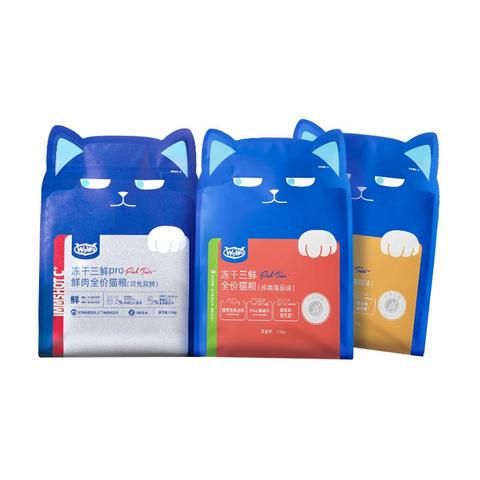 WoWo成幼猫全价冻干三鲜猫粮