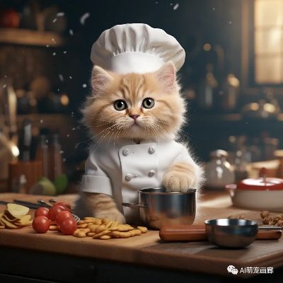 猫咪变身大厨AI技术让宠物也能烹饪美味佳肴