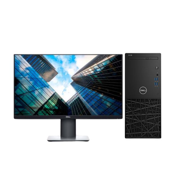 戴尔Dell CM3991 台式机电脑租赁(i5-10500/16G/1T+256G SSD/核显/戴尔P2419H 24英寸显示器)