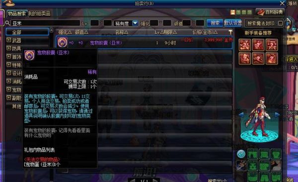 DNF曾经的抢钱神宠“亚米” 现在变逗比废柴!