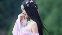 天刀天香校服唯美COS 大腿香滑低胸半球