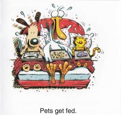 亲子英语绘本导读25：A Bed for Pet 乱糟糟的床需要整理了