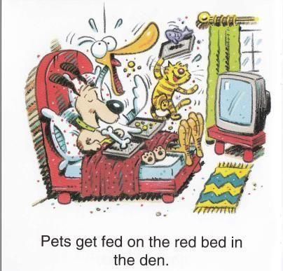亲子英语绘本导读25：A Bed for Pet 乱糟糟的床需要整理了