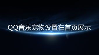 QQ音乐如何开启音乐宠物功能