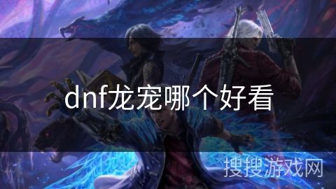 dnf龙宠哪个好看