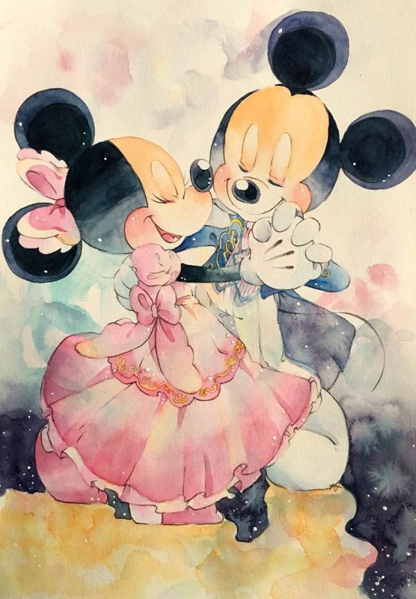 米奇老鼠pixiv同人插画图片