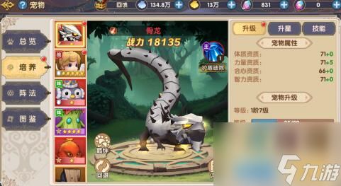 梦幻大陆手游最强宠物阵容