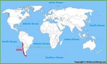 Localización de Chile