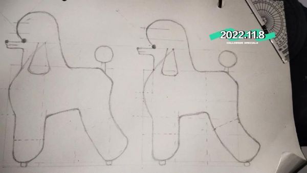 宠物美容师生涯努力的第一步画图