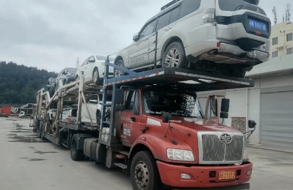 贵阳到上海托运轿车板车