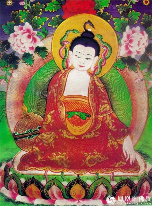 龙树菩萨（图片来源：凤凰网佛教）