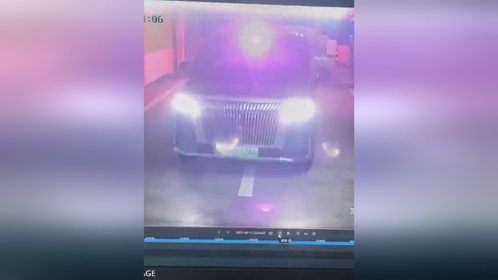 车辆激光雷达爆闪 把地库监控给“击毙”了