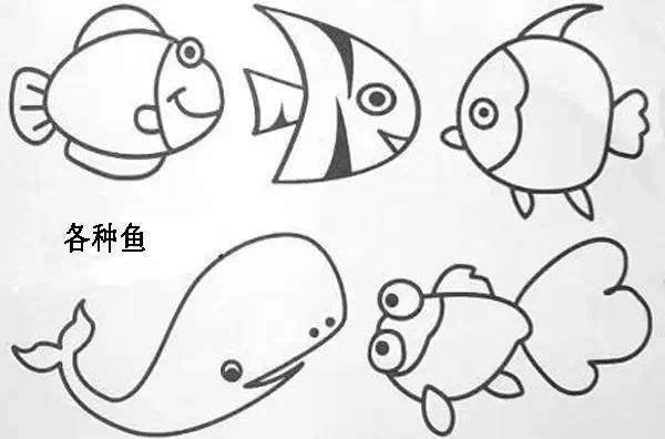 幼儿园简笔画教程老师家长收藏简笔画合集儿童画主题画 春天植物动物