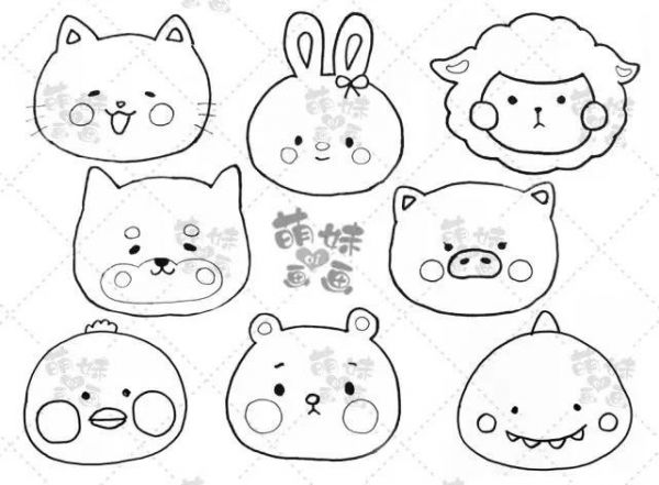 艺考 儿童画 儿童画自媒体 微信公众号 简笔画手抄报教程 好萌好可爱