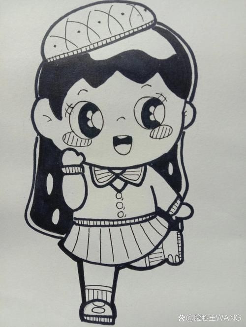 8100幼儿人物简笔画临摹
