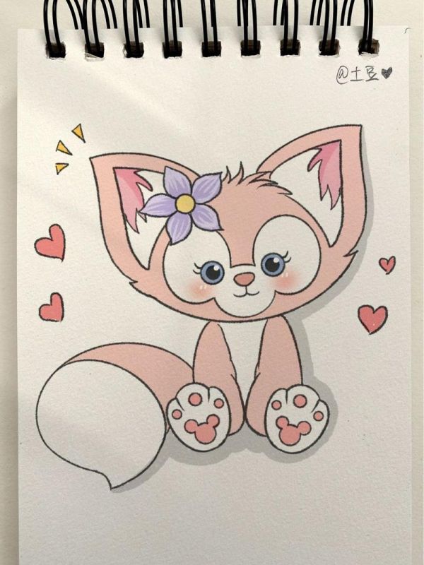 画100个可爱简笔画第39天 内附详细简笔画过程哦建议收藏 是我们的