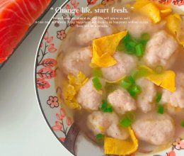 三文鱼虾球的做法