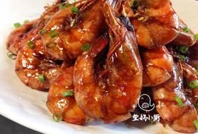 堂妈小厨——红烧大虾