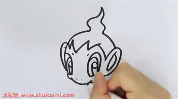 小火猴怎么画小火猴简笔画图片