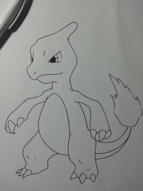 小火龙的简笔画 小火龙的简笔画怎么画