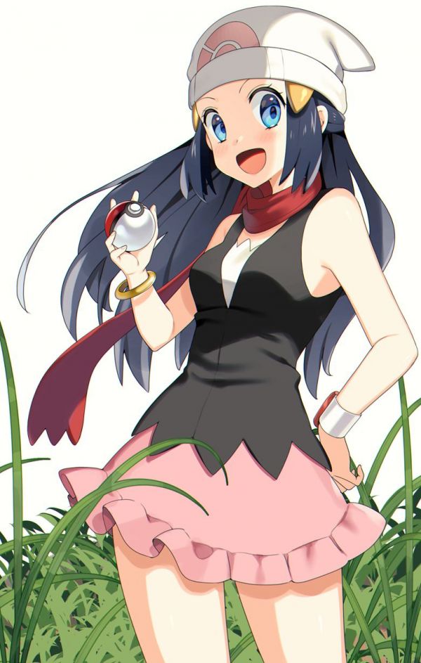 精灵宝可梦里的训练家小光插画