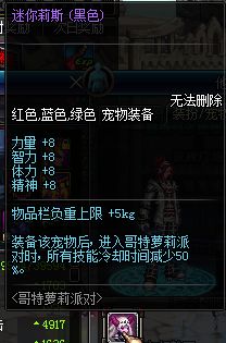 DNF五一套的宠物和宝珠属性介绍