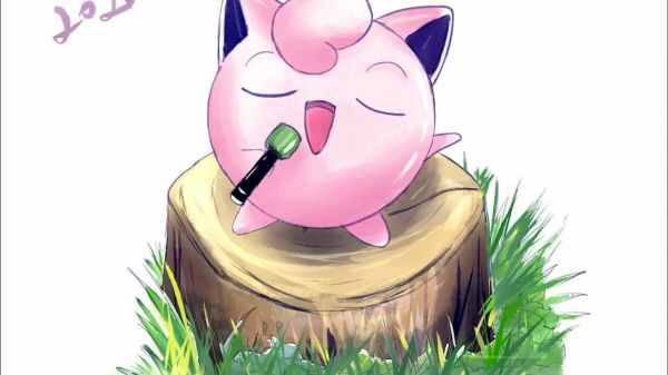 【精灵宝可梦水彩系列】no.6胖丁