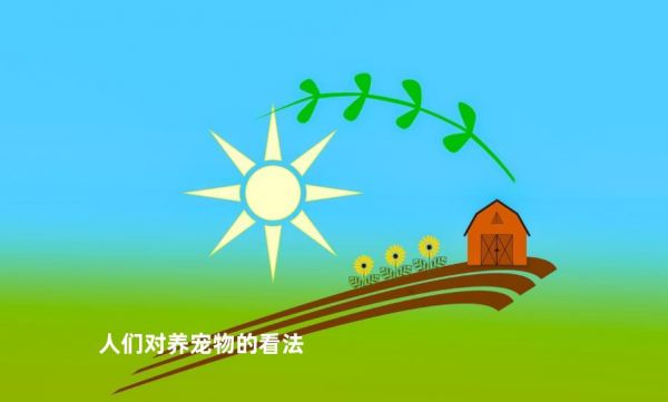 人们对养宠物的看法