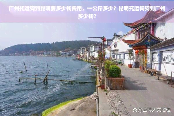 广州托运狗到昆明要多少钱费用，一公斤多少？昆明托运狗狗到广州多少钱？