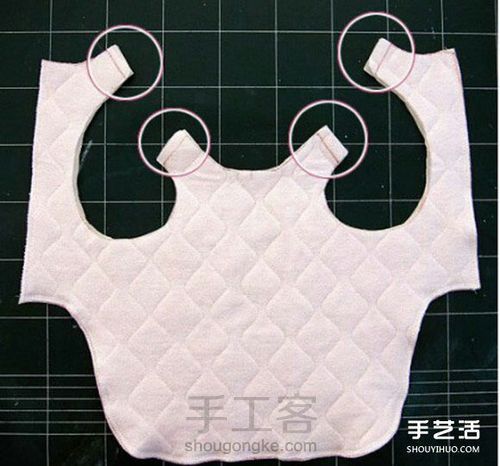 萌萌哒的狗狗衣服!(转载) 第2步