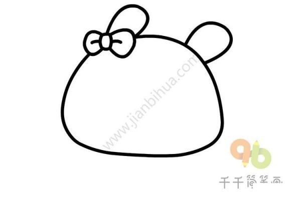 动物简笔画 儿童涂色画 兔子简笔画科普小知识喂兔兔的食物上不能有
