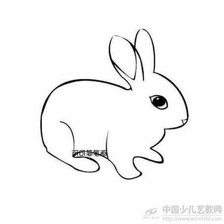 动物简笔画小兔子的画法燕子图片网一个充满欢乐的表情包头像