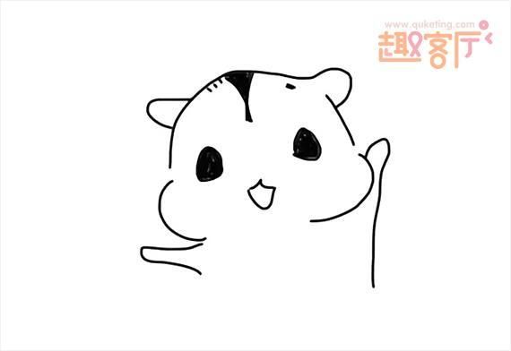 可爱小猫简笔画怎么画一只可爱卖萌的小猫