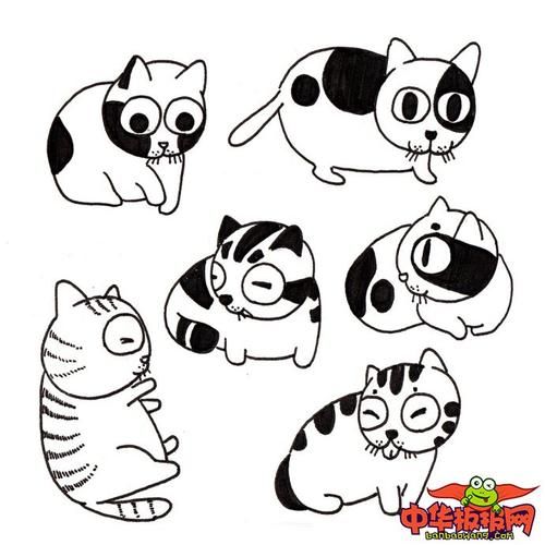 简笔画 猫已经成为继狗狗之后的又一全世界家庭广泛流行的宠物