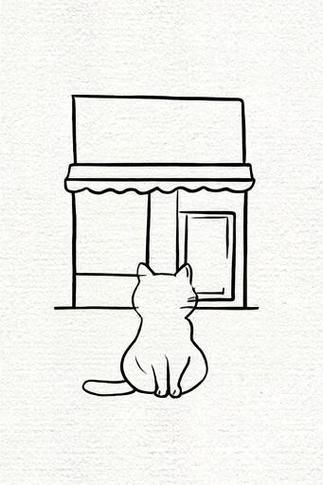 猫宠物店简笔画大揭秘
