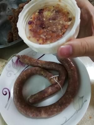 宠物零食-无盐香肠的做法 步骤5