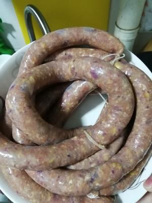 宠物零食-无盐香肠的做法 步骤6