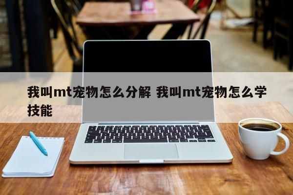我叫mt宠物怎么分解 我叫mt宠物怎么学技能 第1张