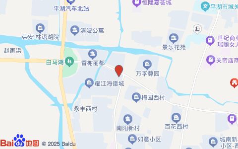 平湖奕达宠物医院位置示意图