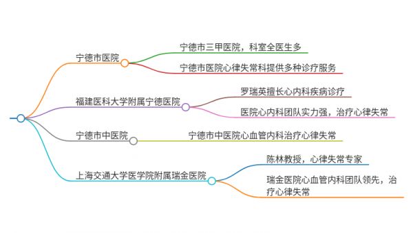 2025年福建宁德治疗心跳过快的医院有哪些