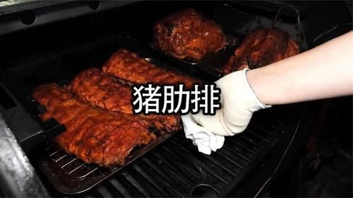 只是把猪肋排浸泡在果汁里，每天都不够卖 美食 猪肋排