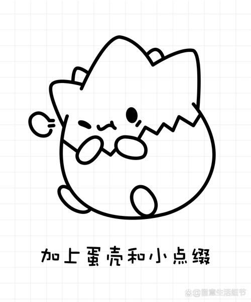 简笔画宝可梦超可爱的宝可梦精灵一看就会