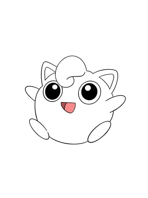 日常简笔画胖丁含步骤