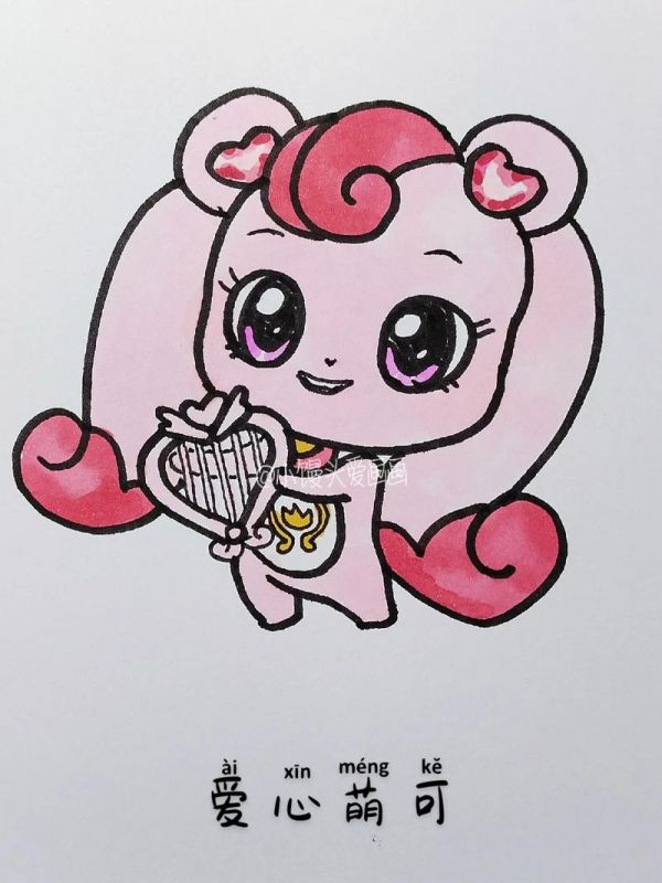 萌可精灵简笔画