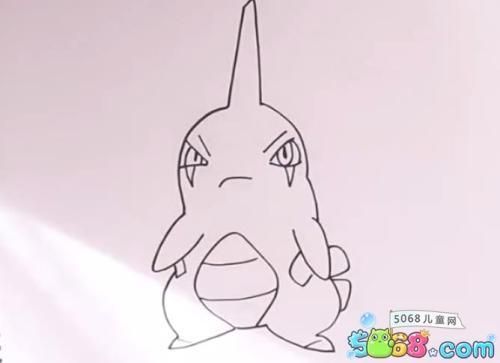 精灵宝可梦简单一些的简笔画